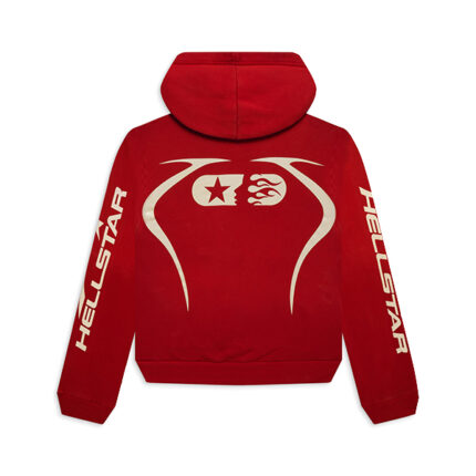 Sports Red Hoodie