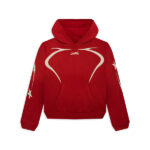 Sports Red Hoodie