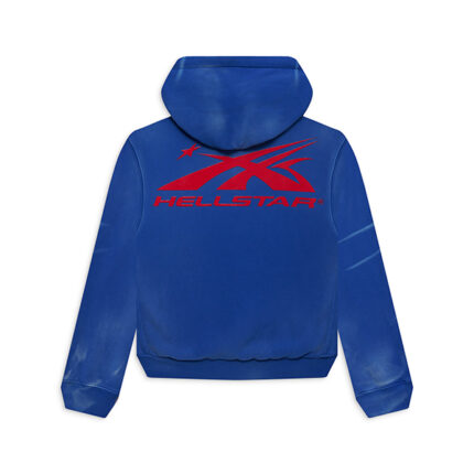 Sports Gel Blue Hoodie