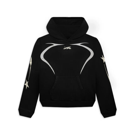 Sports Jet Black Hoodie